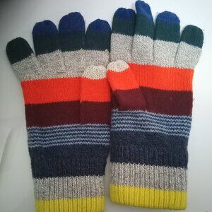 Gap Gloves Striped Colourful Warm Brand New Condition!